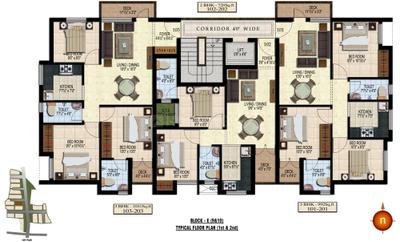 Project Image of 728.0 - 1500.0 Sq.ft 2 BHK Apartment for buy in SPS Brownstar