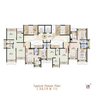Project Image of 655.0 - 1050.0 Sq.ft 1 BHK Apartment for buy in Abhishek Shiv Shankar Residency