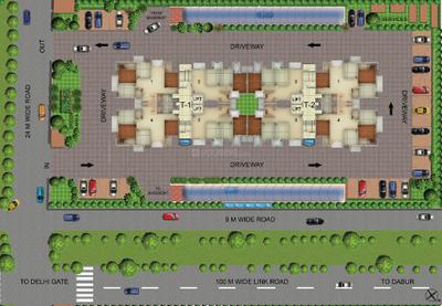 Project Image of 1050.0 - 1382.0 Sq.ft 3 BHK Apartment for buy in SVP Delhi Heights