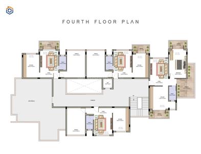 Project Image of 407.0 - 506.0 Sq.ft 1 BHK Apartment for buy in Omkar Mahalakshmi Residency