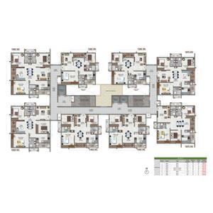 Project Image of 1280.04 - 2730.0 Sq.ft 2 BHK Apartment for buy in Aparna Serenity