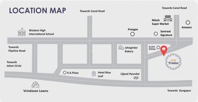 Aakar Pristine Location Plan 1
