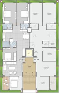 Project Image of 0.0 - 2650.0 Sq.ft 4 BHK Apartment for buy in Aashka Sun Aashka 2