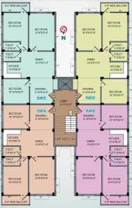 Project Image of 0.0 - 1100.0 Sq.ft 3 BHK Apartment for buy in Kamalika Apartment