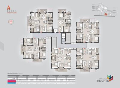 Project Image of 1280.0 - 2950.0 Sq.ft 2 BHK Apartment for buy in Om Sree Heights