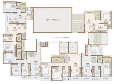 Project Image of 650.0 - 1370.0 Sq.ft 1 BHK Apartment for buy in Shubh Bhimashankar