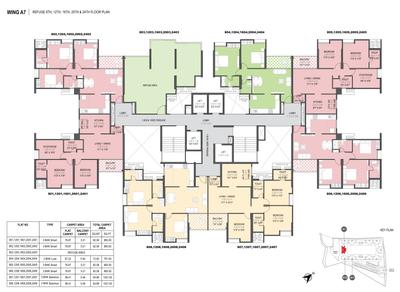 Project Image of 723.0 - 1021.0 Sq.ft 2 BHK Apartment for buy in Gini Vivante Phase 02