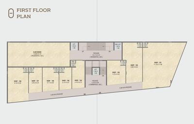 Project Image of 1103.52 - 1133.44 Sq.ft 3 BHK Apartment for buy in Adyah Aarna One