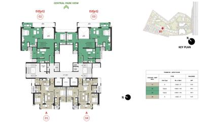 Project Image of 1301.0 - 2910.0 Sq.ft 2 BHK Apartment for buy in Mulberry At The Prestige City