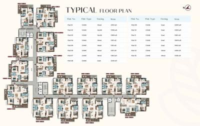 Project Image of 1355.0 - 2509.0 Sq.ft 2 BHK Apartment for buy in Aakriti Jiva