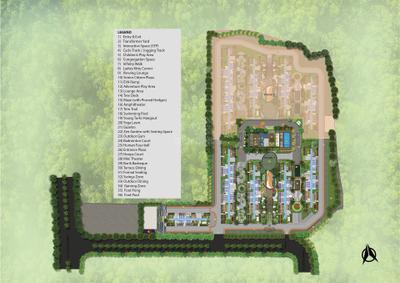Project Image of 1143 Sq.ft 3 BHK Apartment / Flat for sale in Mahindra World City for Rs. 7550000