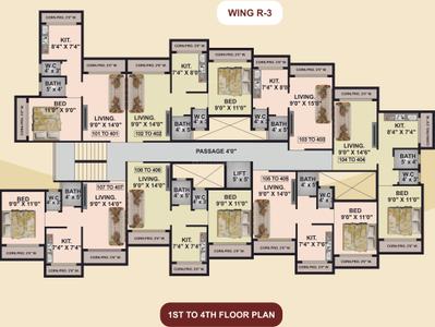Project Image of 187.0 - 437.0 Sq.ft 1 RK Apartment for buy in Shagun Prestige