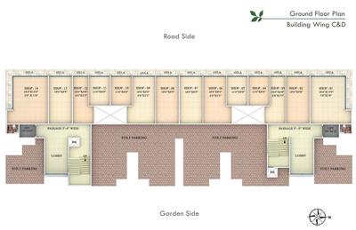 Project Image of 0.0 - 276.96 Sq.ft 1 BHK Apartment for buy in Vraj Virat Greenwoods