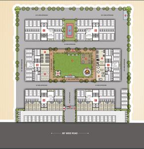 Project Image of 0.0 - 716.99 Sq.ft 2 BHK Apartment for buy in Seksaria Shantiban Dreams