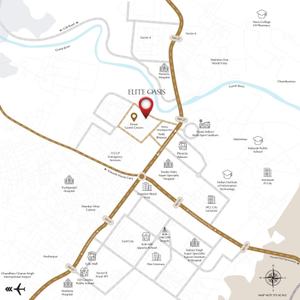 Project Image of 1493.77 - 2224.24 Sq.ft 3 BHK Apartment for buy in Emaar Elite Oasis