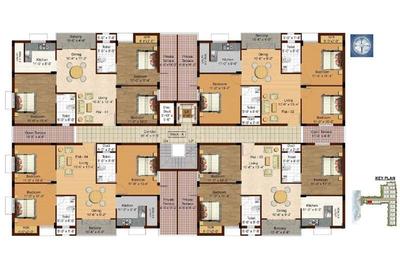 Project Image of 1092.0 - 1198.0 Sq.ft 3 BHK Apartment for buy in Isha Yara