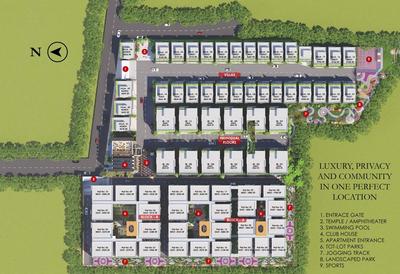 Project Image of 1860.0 - 3958.0 Sq.ft 3 BHK Apartment for buy in PVR Bhavishya Hills