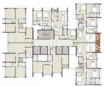 Project Image of 844.32 - 1269.0 Sq.ft 2 BHK Apartment for buy in Kalpataru Imperia