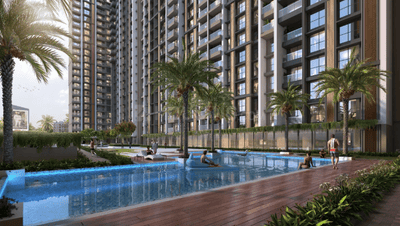 Project Image of 500.63 - 1791.55 Sq.ft 1 BHK Apartment for buy in Raymond The Address by GS Sion Tower A