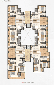 Project Image of 378.0 - 450.0 Sq.ft 1 BHK Apartment for buy in Walekar Dynasty