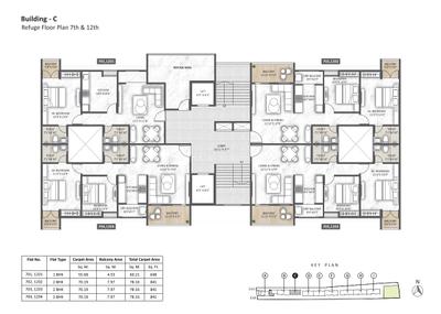 Project Image of 841.0 - 1006.0 Sq.ft 2 BHK Apartment for buy in Rajveer Garima Phase 1