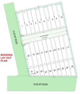 Shreeji Amrut Udhyog Nagar 3 Vibhag A Layout Plan 1