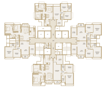 Project Image of 483.0 - 1761.0 Sq.ft 2 BHK Apartment for buy in Hiranandani Westgate Phase 1