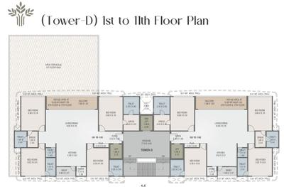 Project Image of 1808.77 - 3024.0 Sq.ft 4 BHK Apartment for buy in Courtyard Fairmont
