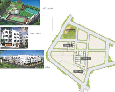 Project Image of 620.0 - 1035.0 Sq.ft 1 BHK Apartment for buy in DSL Infrastructure Fortune Apartments