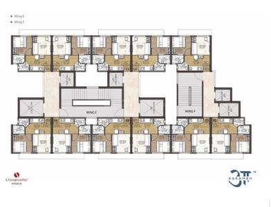 Project Image of 0.0 - 247.0 Sq.ft 1 BHK Apartment for buy in Satellite Aarambh Wing E F