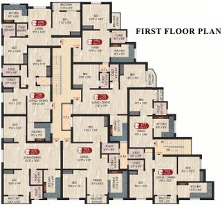Project Image of 477.0 - 978.0 Sq.ft 1 BHK Apartment for buy in DAC Delight