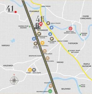 Project Image of 613.0 - 655.0 Sq.ft 2 BHK Apartment for buy in Krisala 41 Earth