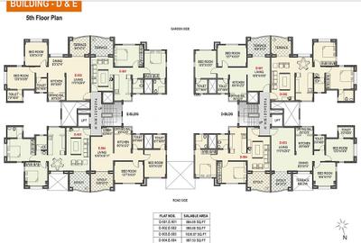 Project Image of 477.0 - 1320.0 Sq.ft 1 BHK Apartment for buy in Chirag Grande View 7 Phase 1 Building A to Phase 2 Building C