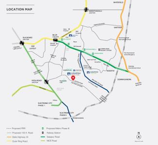 Project Image of 978.0 - 1261.0 Sq.ft 2.5 BHK Apartment for buy in Adarsh Welkin Park Phase 2