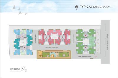 Project Image of 502.24 - 765.85 Sq.ft 2 BHK Apartment for buy in Nirgun Naroda Sky