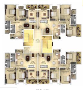 Project Image of 764.24 - 1614.59 Sq.ft 1 BHK Apartment for buy in Classic Zion Square 2 Block G