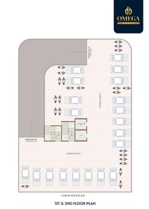 Project Image of 433.0 - 625.0 Sq.ft 1 BHK Apartment for buy in Omega Delight Heritage