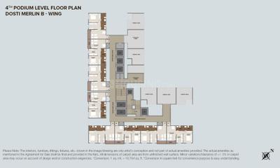 Project Image of 0.0 - 322.0 Sq.ft 1 BHK Apartment for buy in Dosti Nest