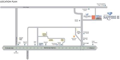 Project Image of 630.0 - 840.0 Sq.ft 1 BHK Apartment for buy in Roongta Saffire Phase 2
