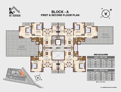 Project Image of 790.72 - 1075.86 Sq.ft 1 BHK Apartment for buy in KK Avenue