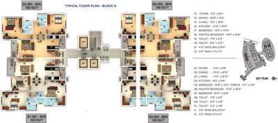 Project Image of 1025.0 - 1260.0 Sq.ft 2 BHK Apartment for buy in Mantri Serenity
