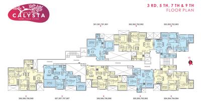 Project Image of 490.62 - 802.34 Sq.ft 1 BHK Apartment for buy in Savita Calysta