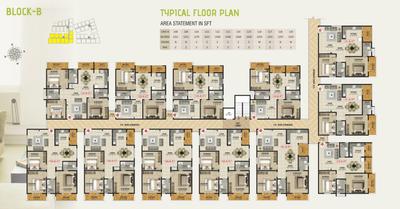 Project Image of 1192.0 - 1724.0 Sq.ft 2 BHK Apartment for buy in Bhoo Unnathi Vaibhavi