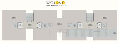 Project Image of 351.23 - 731.0 Sq.ft 1 BHK Apartment for buy in Koriya Kishan Ambrosia