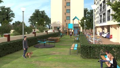 Project Image of 261.0 - 422.0 Sq.ft 1 RK Apartment for buy in Vardhman Yashoda Vrundavan Complex C Wing