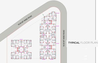 Project Image of 1193.5 - 1322.78 Sq.ft 3 BHK Apartment for buy in Landmark Vaidehi Elysium