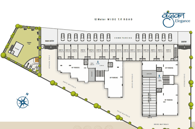 Project Image of 1007.18 - 1012.56 Sq.ft 3 BHK Apartment for buy in Radhe Vrundavan Elegance
