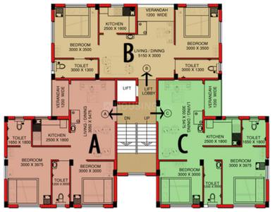 Project Image of 549.0 - 1221.0 Sq.ft 1 BHK Apartment for buy in Aashray Puspanjali