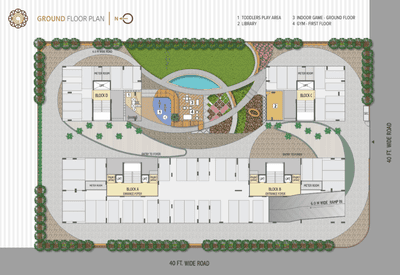 Project Image of 1600 Sq.ft 2 BHK Apartment / Flat for sale in Sargasan for Rs. 7500000