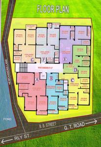 Project Image of 540.0 - 1650.0 Sq.ft 1 BHK Apartment for buy in Simplex Estates Dulal Chandra Abasan